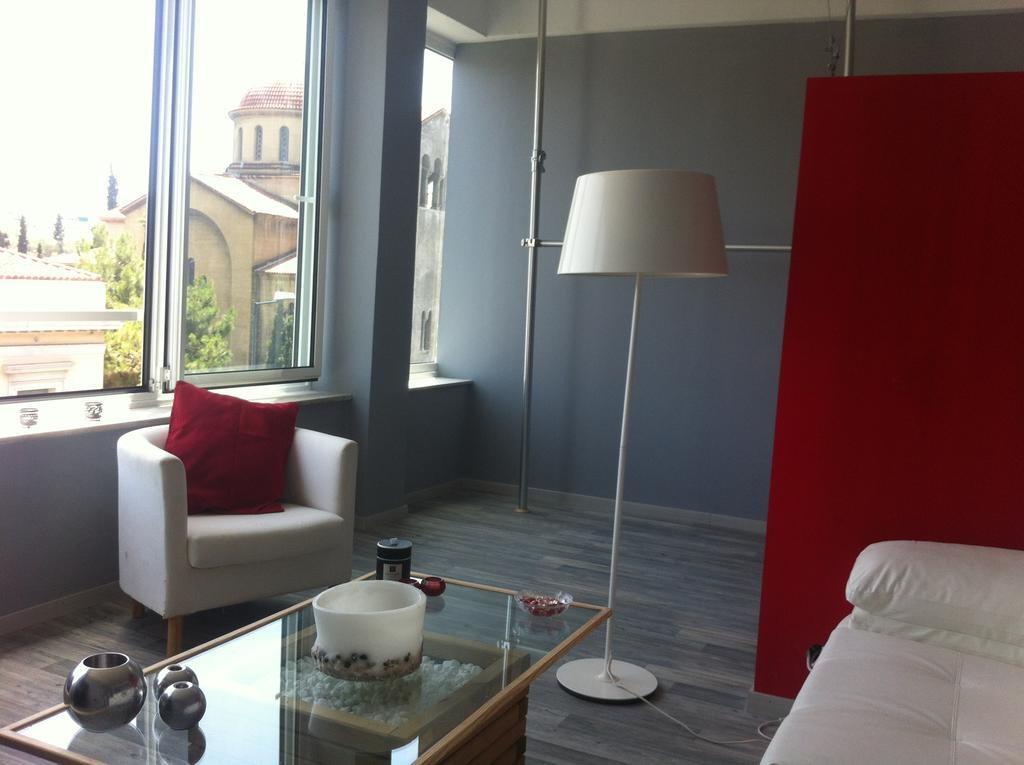 Red Grey Loft Apartment Athens Luaran gambar